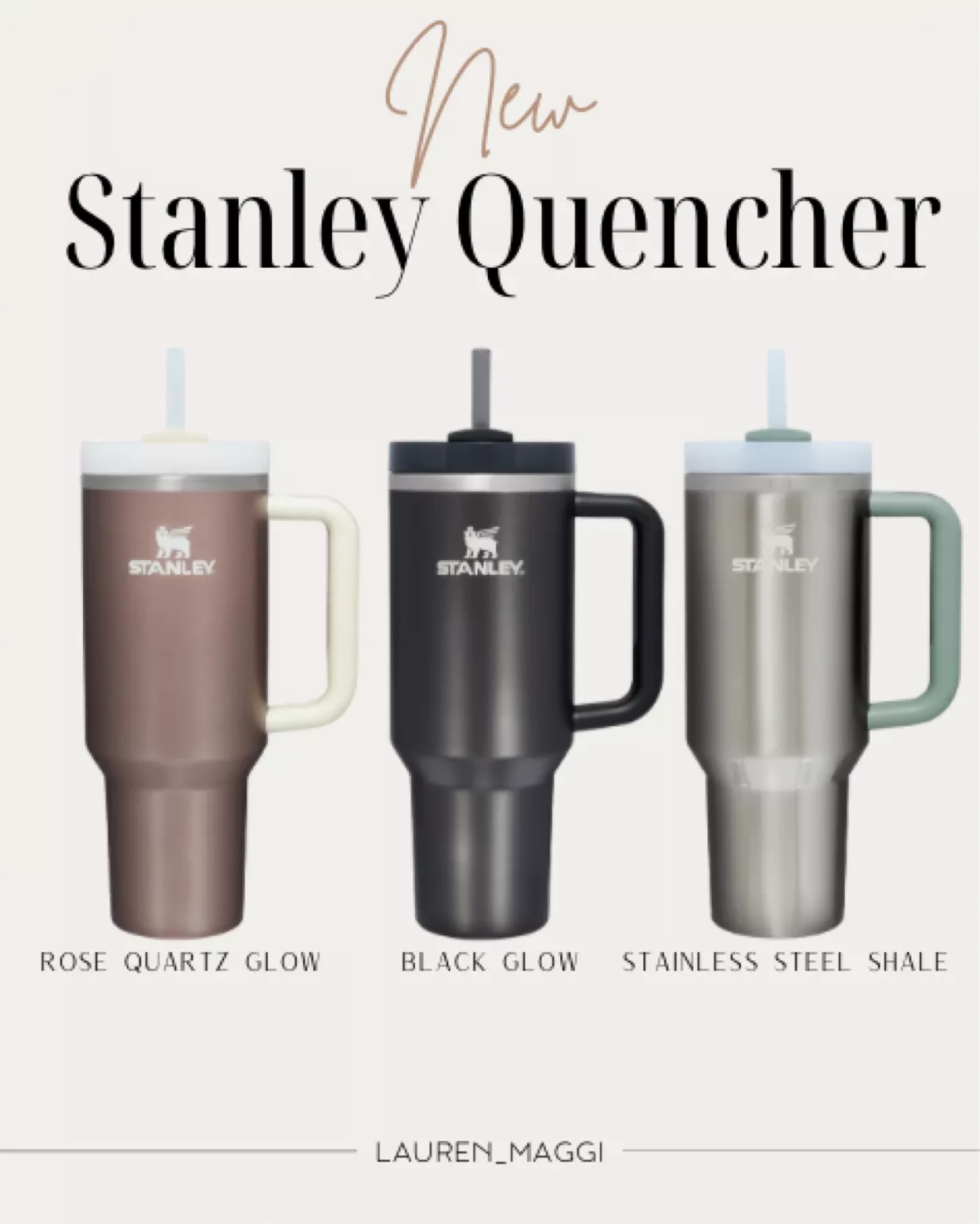 New! STANLEY Adventure Quencher H2.0 Flowstate 40 oz Tumbler ROSE