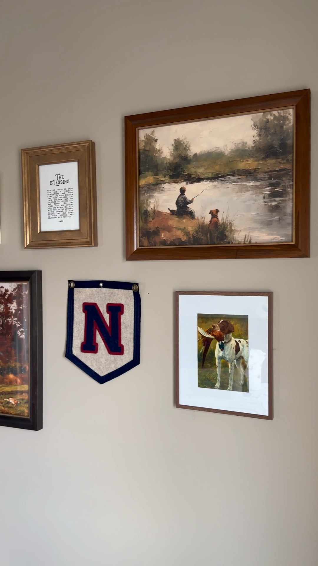 Vintage dog themed gallery wall 
Little boys room. Toddler boys 


#LTKHome