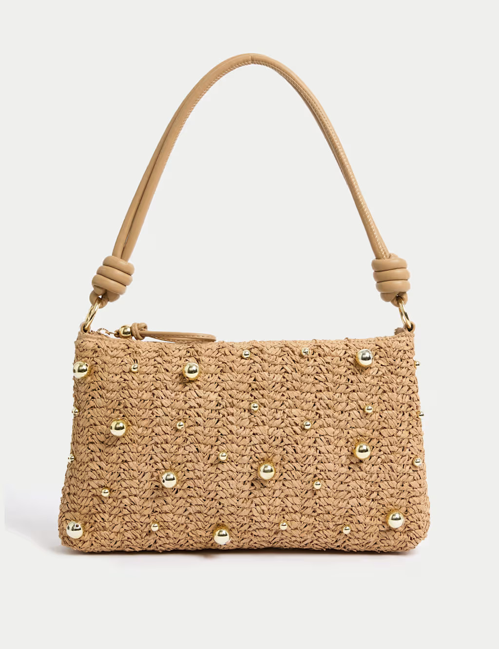 Straw Beaded Shoulder Bag | Marks & Spencer (UK)