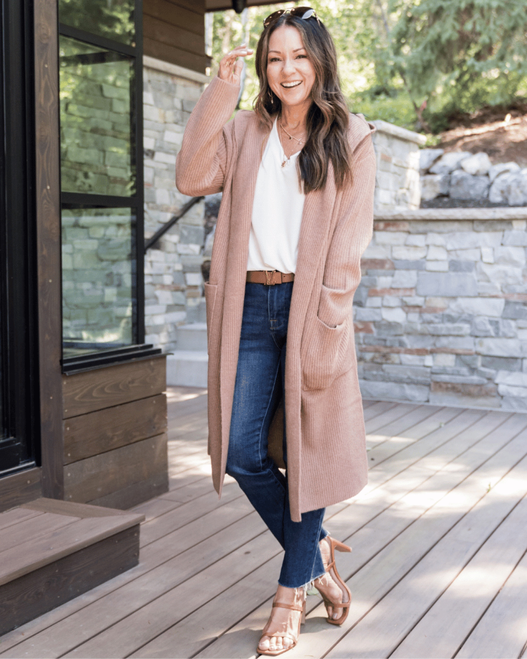 Cozy fall new arrivals from Gibsonlook!

Save 10% at Gibsonlook with code HOLLY10

I am wearing a S open hoodie, XS v-neck slouchy tee, size 24 cropped jeans, size 7 heels - all TTS!

Fall  Fall fashion  Sweater weather  Cardigan  Hoodie  Gold jewelry  V-neck  Tee  Sleeveless  Neutral  New arrivals  Denim  Flare cropped jeans  Square toe heels  Strappy heels

#LTKstyletip #LTKworkwear #LTKSeasonal