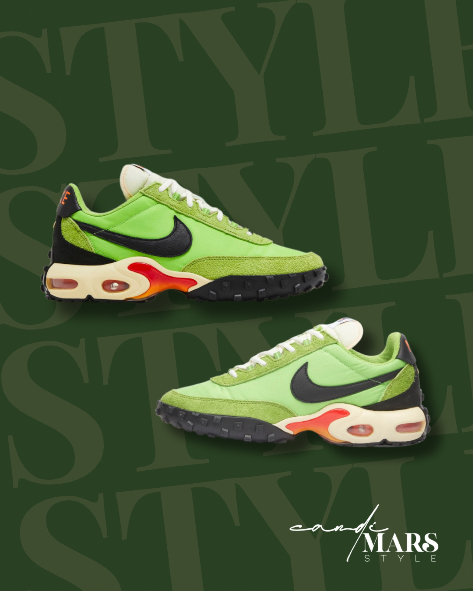 Airmax waffle sp. My new favorite green sneaker that literally goes with everything. I’m usually an 8 in men but the 7.5 works really well.

#LTKShoeCrush #LTKStyleTip #LTKMens