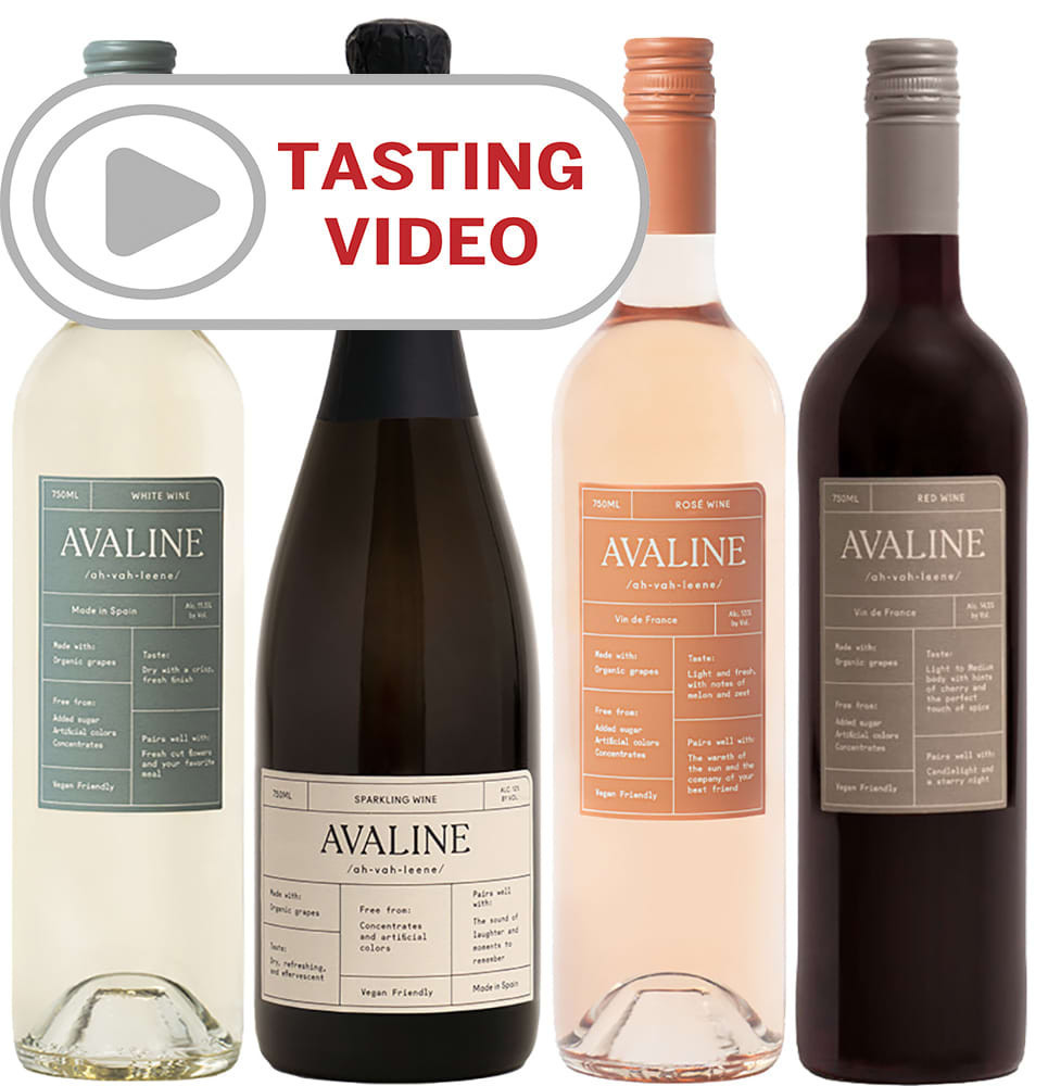 Avaline Complete Wine Set with Tasting Video Featuring Cameron Diaz | Wine.com