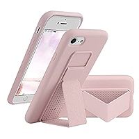 LAUDTEC Soft Silicone Kickstand Case Compatible with iPhone SE 2020 Case,iPhone 8 case,iPhone 7 Case | Amazon (US)