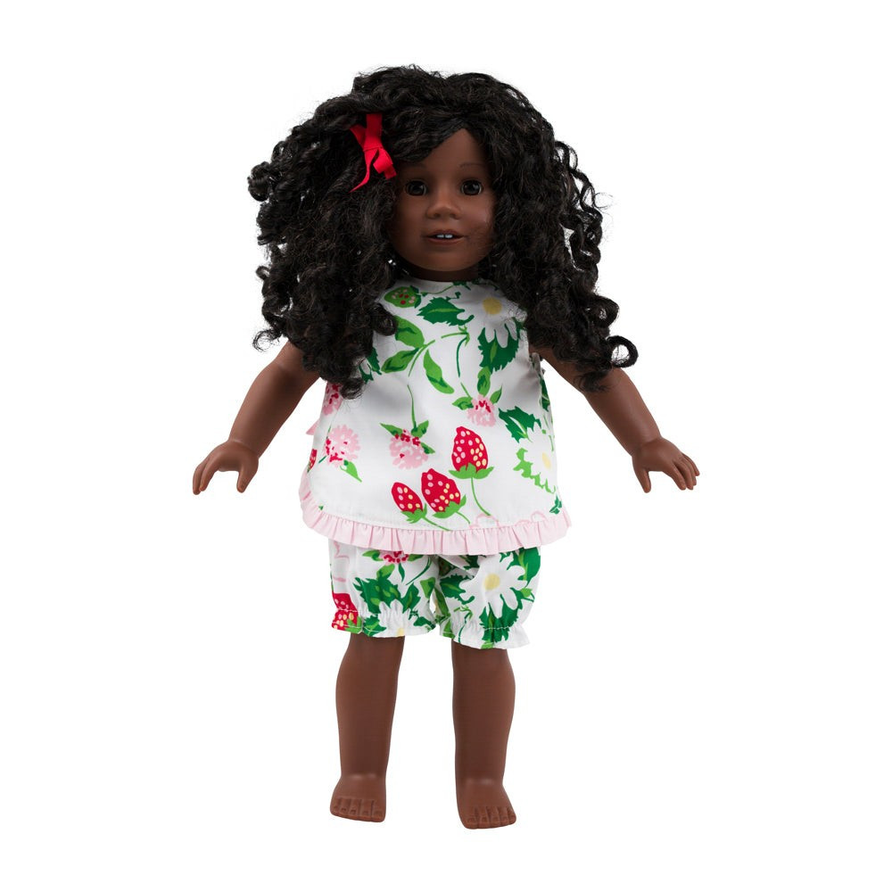 Dolly's Susy Swing Top Set - Greenwich Garden with Palm Beach Pink | The Beaufort Bonnet Company