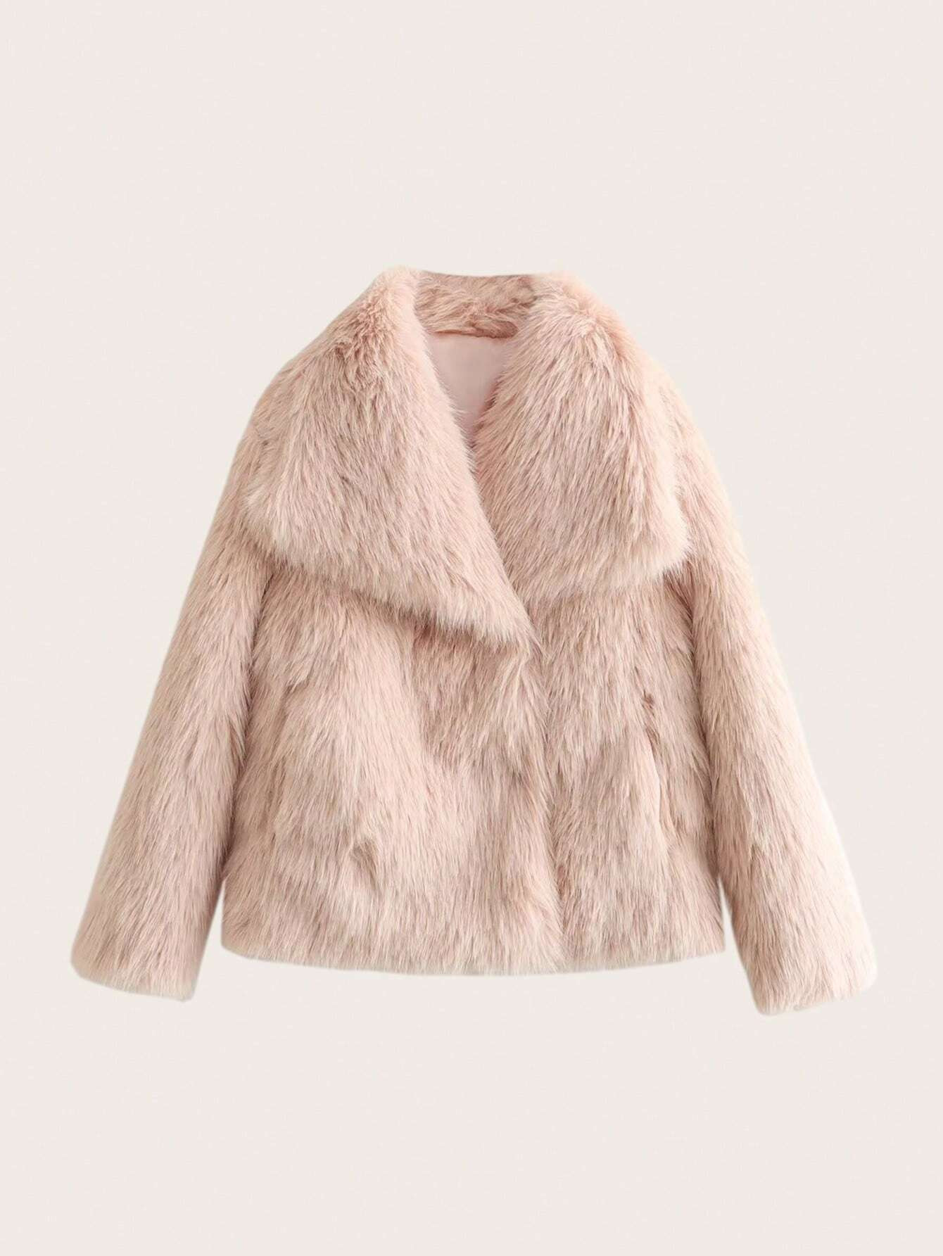 Women's Large Lapel Collar Jacket | SHEIN