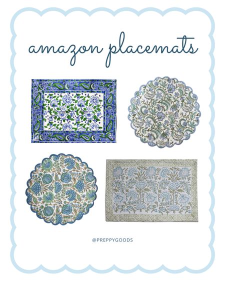 Block print placemats from Amazon! These prints are so fun and the price is just right.



#LTKhome #LTKsalealert #LTKfindsunder50
