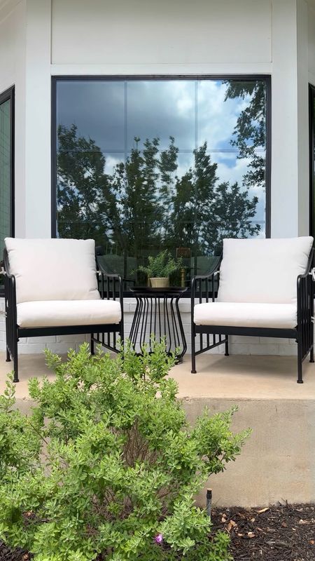 Walmart front porch outdoor set on sale for $274! I’m so impressed with the style and quality! Perfect for a balcony or small patio as well!

#LTKstyletip #LTKhome #LTKsalealert