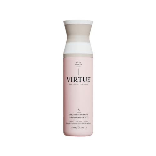 VIRTUE Smooth Sulfate Free Shampoo for Frizz Control for Curly Hair, Safe for All Hair Types, Col... | Amazon (US)