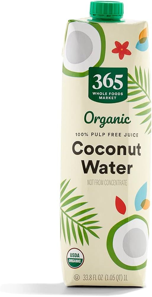 365 by Whole Foods Market, Organic Coconut Water, 33.8 Fl Oz | Amazon (US)