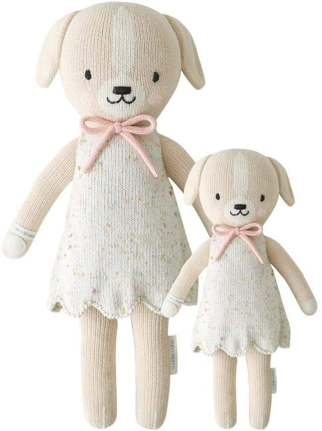 cuddle + kind Mia The Dog Regular 20" Hand-Knit Doll – 1 Doll = 10 Meals, Fair Trade, Heirloom ... | Amazon (US)