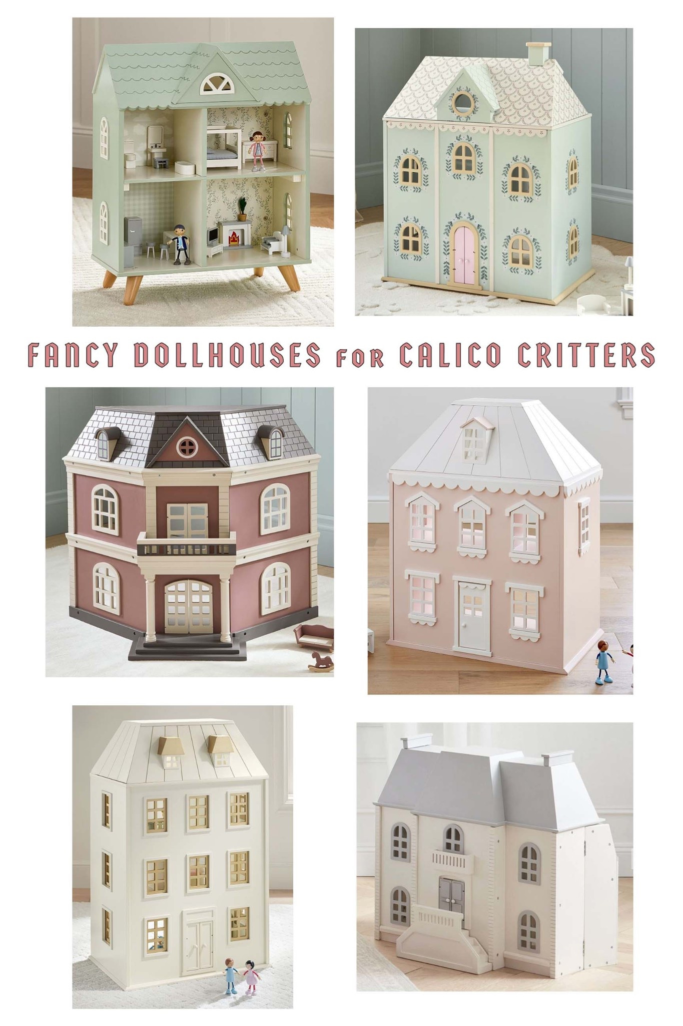 These dollhouses are so gorgeous - they are a bit more spendy but look so lovely, and would be perfect for calico critters!!✨✨✨

#LTKKids #LTKGiftGuide #LTKHoliday