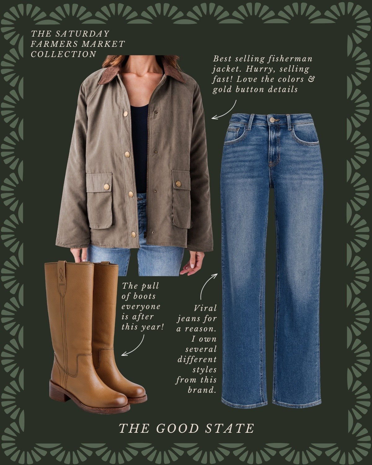 The Saturday Farmers Market: Fall Edition 🌻Save up to 77%.
For all the Farmers Market girlies living their best life in the sunshine with a pastry and coffee in hand while carrying a tote of fresh produce on their shoulder. For the ones who love a pop of color, all things gingham and a scarf in their hair or around their neck.

Anthropologie , Anthro, Amazon, Quince, mini dress, maxi dress denim jacket, chore coat, earring, socks, beauty, sunglasses, spring outfit, spring fashion, tote bag, purse, woven purse, spring break, bandanna, scarf, quilted jacket, the good state, Lauren England, gola sneakers, clutch vacation outfit, hoop, earrings, American Eagle, target target fashion, target style sneakers, veja, mini dress, floral dress, wedding guest, dress, tuckernuck, vacation, outfit, ootd, summer outfit, summer fashion, outfit ideas, New England, nordstrom, summer sweater #ltkstyletip #ltkunder50 #amazonfashion #founditonamazon #ltksalealert #slowliving #romantizeyourlife #fall #fallstyle #fallseason #autumn #90sera #90style #90saesthetic #ralphlauren #equestrian #horserider #americana #fallfashion #falloutfit #preppyfashion #ivyleague #marthastewart 

#LTKFindsUnder50 #LTKSaleAlert #LTKStyleTip