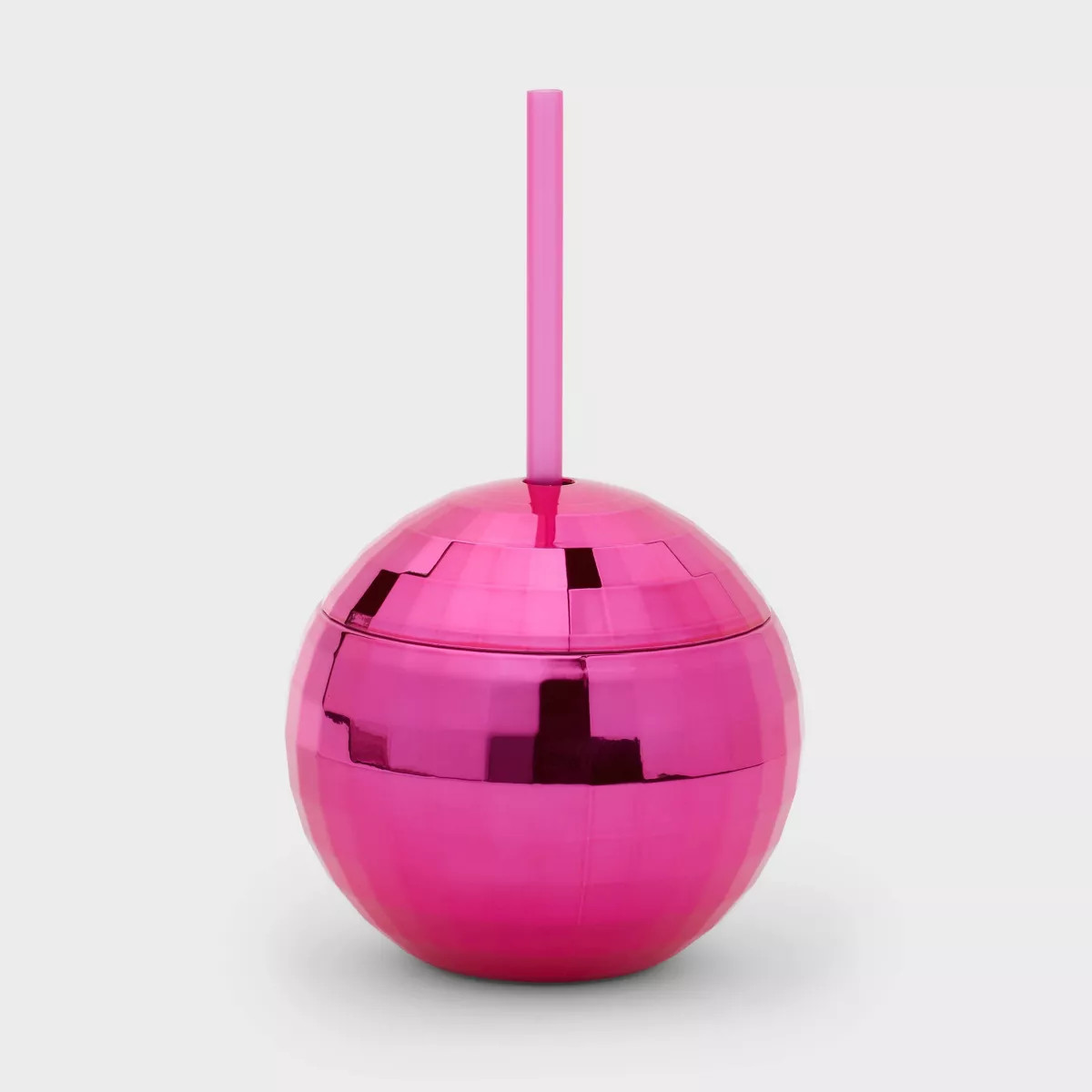 Hot Pink Disco Ball Cup 14 fl oz - Spritz™ | Target