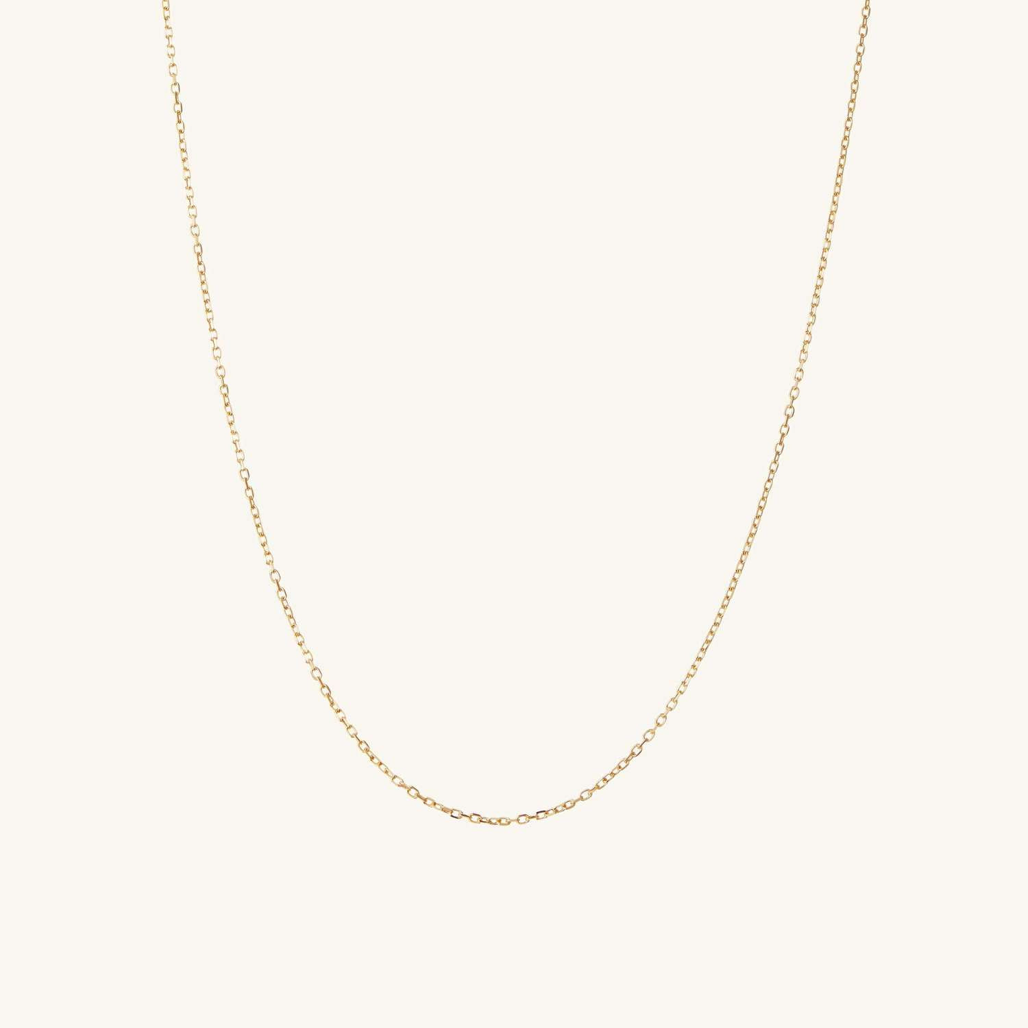 14k Gold Thin Necklace Chain | Mejuri | Mejuri (Global)