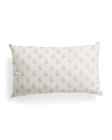 14x24 Cottage Floral Summer Pillow | TJ Maxx