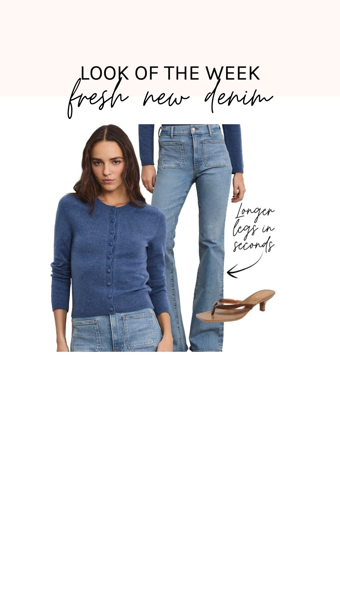 Get ready for spring with fresh new denim picks. We’ve styled must-have jeans with lightweight sweaters and cute tops. Add a great pair of sandals, sneakers, or flats for go-to looks you’ll wear all season long.

#LTKootd