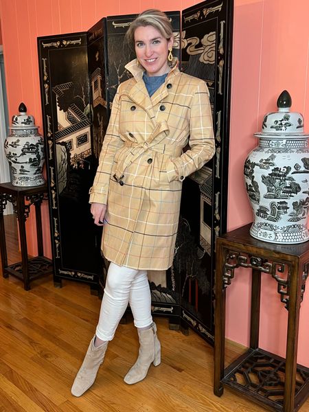 A $52 trench coat for year round wear! 