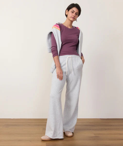 Cloud 9 Fleece Wide Leg Sweatpant | Marine Layer