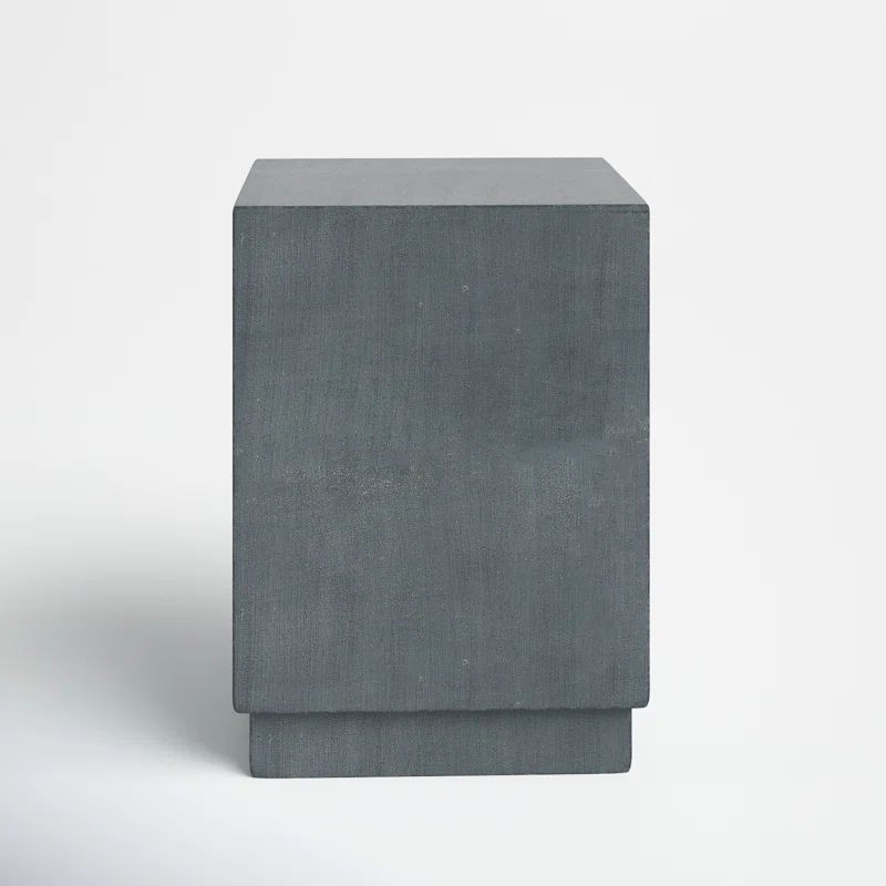 Novato Indoor/Outdoor Cement Side Table | Wayfair North America