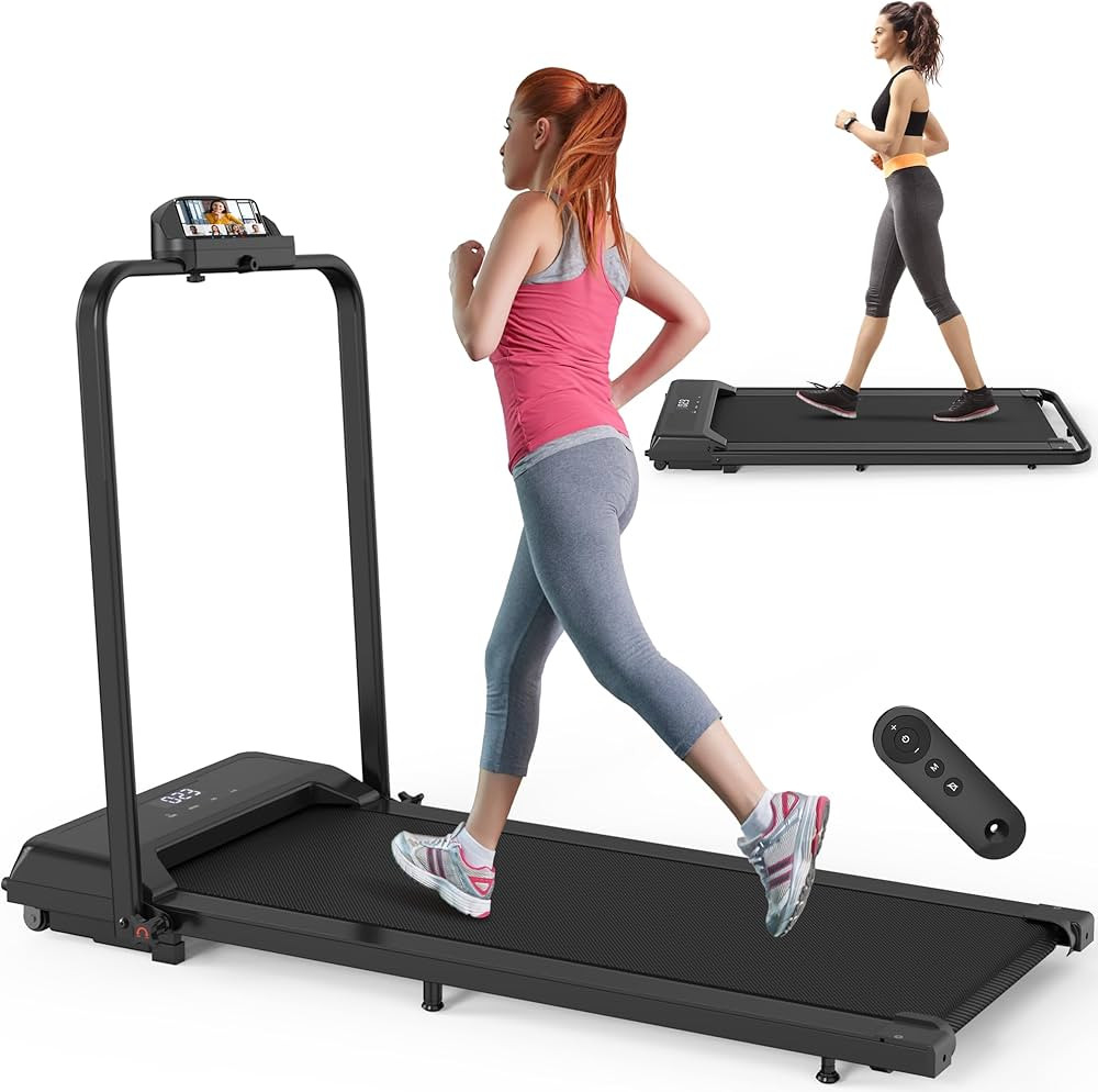 Walking Pad,Walking Pad Treadmill with Handle Bar Treadmills for Home TUNCKUN Under Desk Treadmil... | Amazon (US)