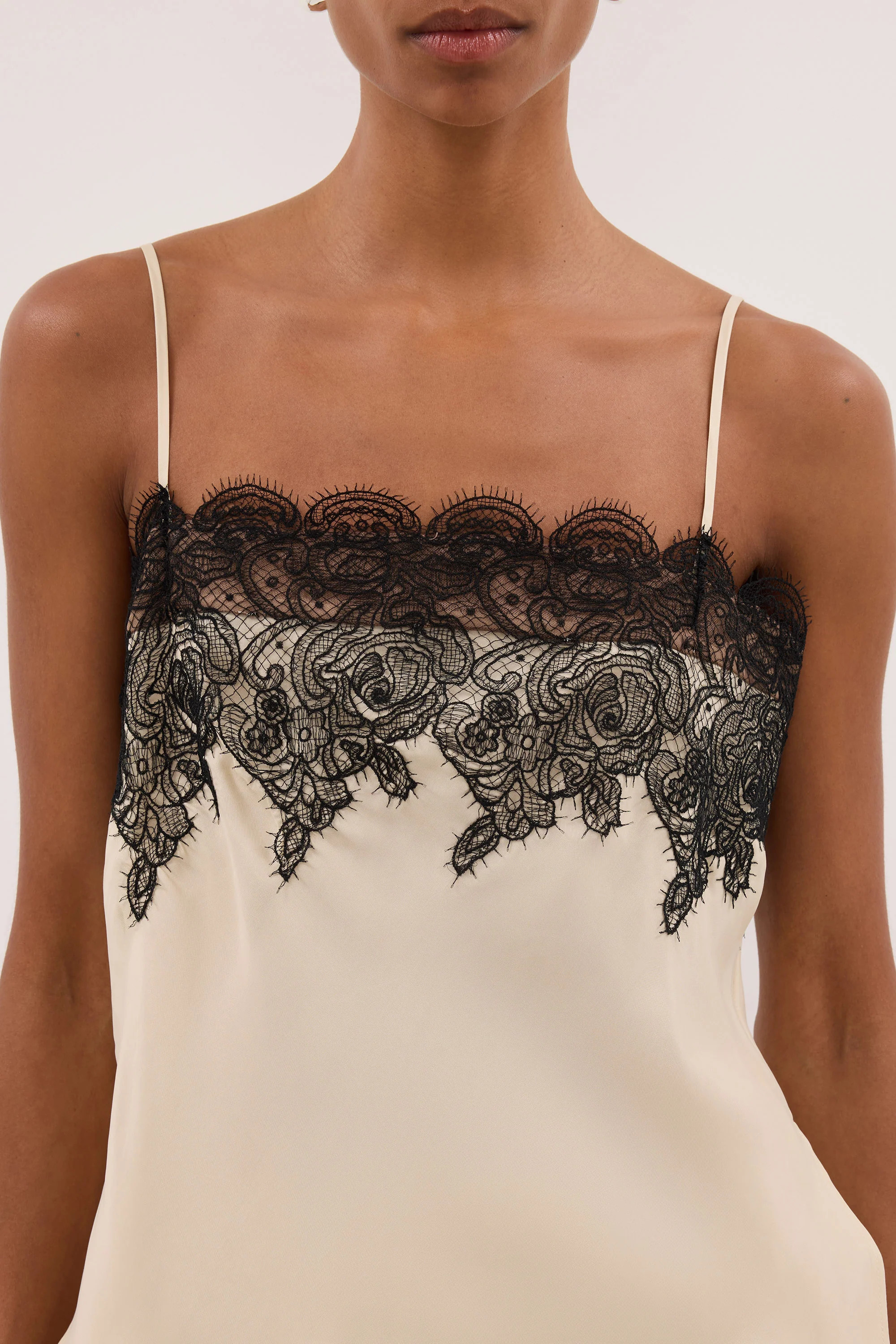 MINA STRAW CUPRO LACE TOP | DISSH