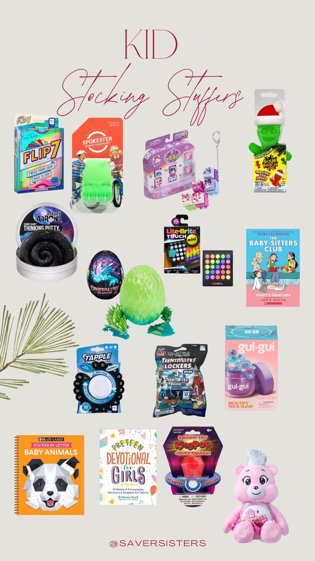 Stocking stuffers for kids this holiday season!

#stockingstuffers
#giftideas
#giftsforkids
#stockingstuffersforkids

#LTKHoliday #LTKGiftGuide #LTKKids