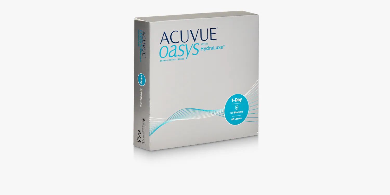 ACUVUE OASYS® 1-DAY WITH HYDRALUXE™ TECHNOLOGY 90 Contact Lenses | LensCrafters | LensCrafters