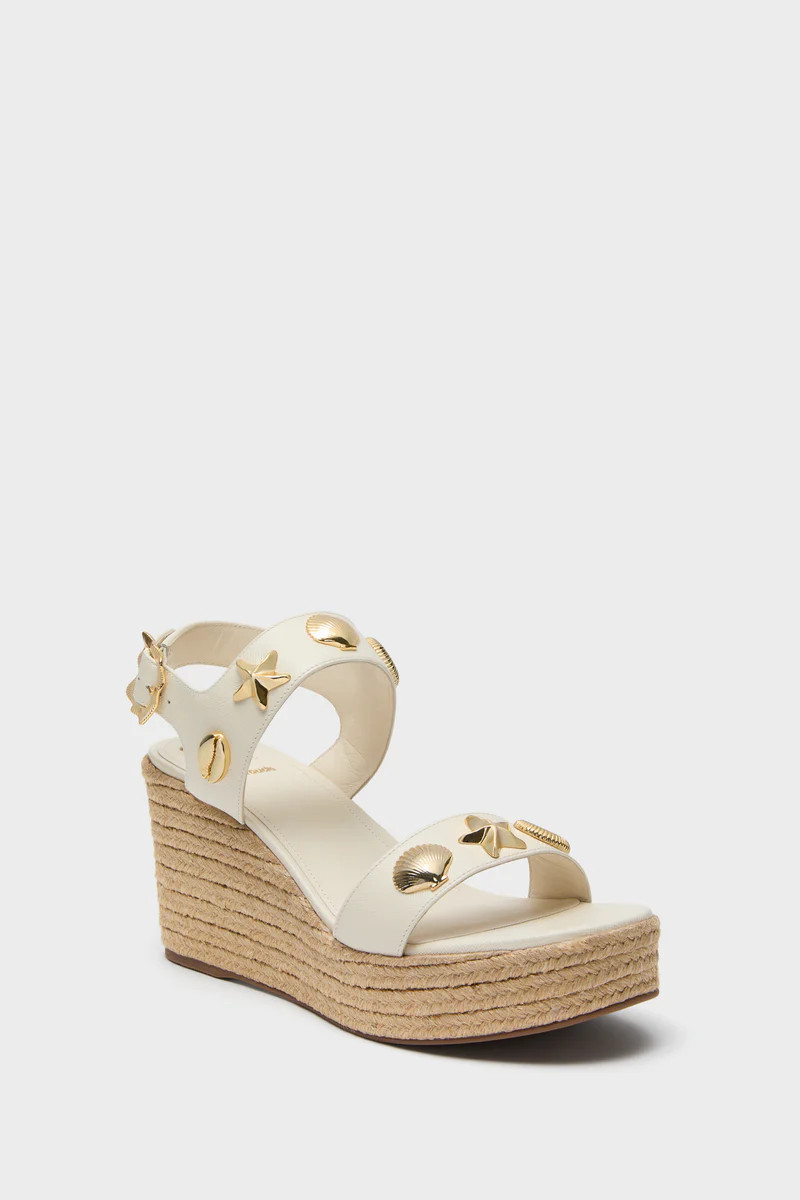 Ivory Saffino Madison Hi Espadrilles | Tuckernuck (US)