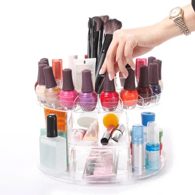 Modern Home Deluxe Rotating Cosmetic Organizer | Wayfair North America