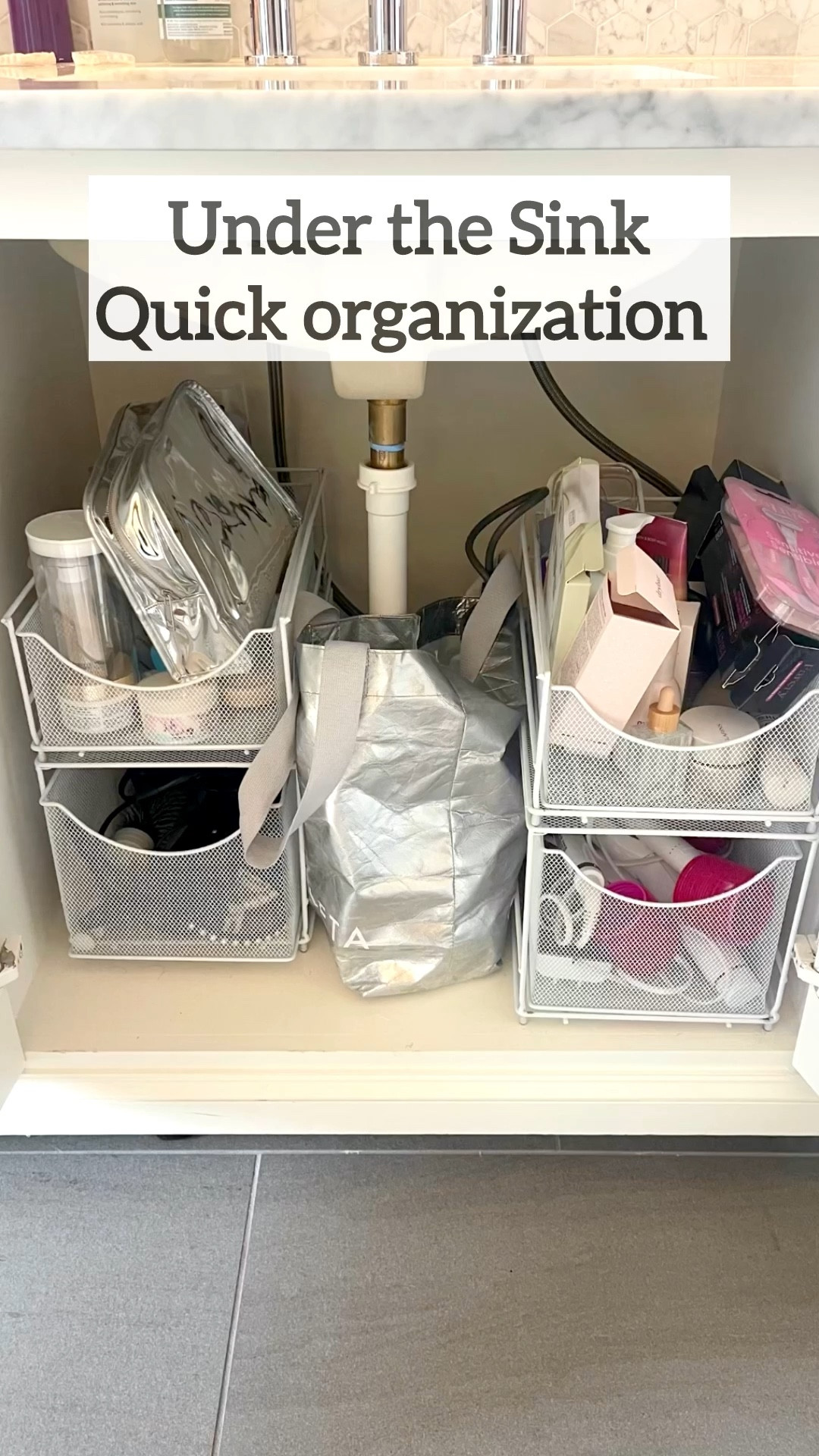 Quick home organization session. I love my under the sink organizers. They hold so much and I feel like they double the storage space underneath my sink.  I linked my exact vacuum that I use all the time and shelves and cabinets and my exact under the sink organizers. I also linked a couple other options for you.


#LTKFindsUnder50 #LTKFindsUnder100 #LTKHome