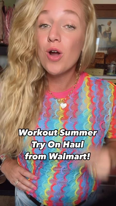 Walmart Summer Try On Haul
Workout Clothes for summer
Walmart fashion 


#LTKFindsUnder50 #LTKShoeCrush #LTKActive