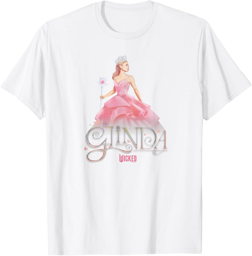 Wicked Glinda Elegant Pose T-Shirt | Amazon (US)