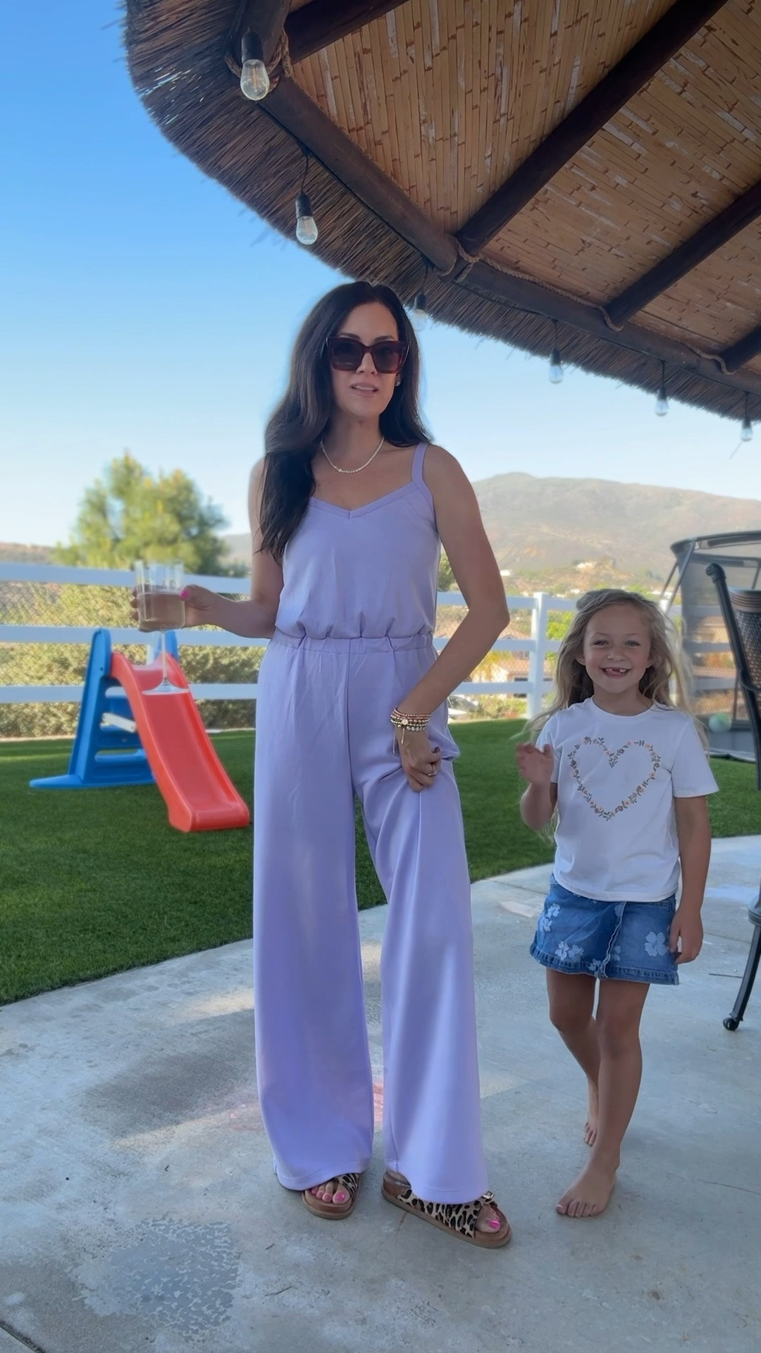New Walmart scoop scubaknit jumpsuit in the prettiest colors! Wearing a small & my sandals are on sale

#LTKootd #LTKSeasonal #LTKmomlife