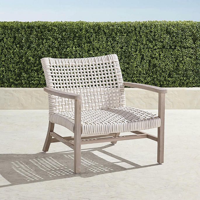 Isola Lounge Chair in Weathered Finish | Frontgate | Frontgate