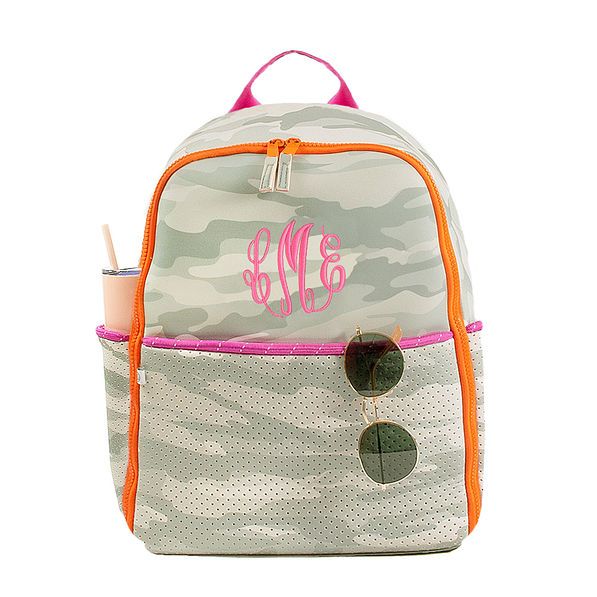 Monogrammed Neoprene Backpack | Marleylilly
