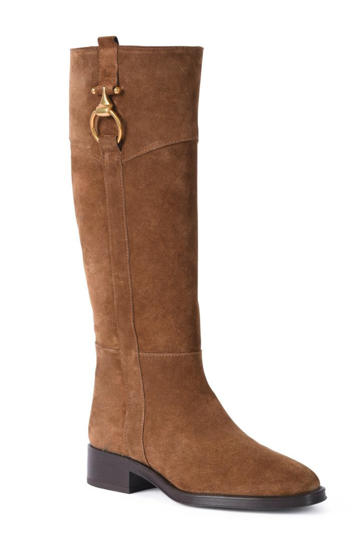 Ladies Tall Boot With Buckle | The House Of Bruar