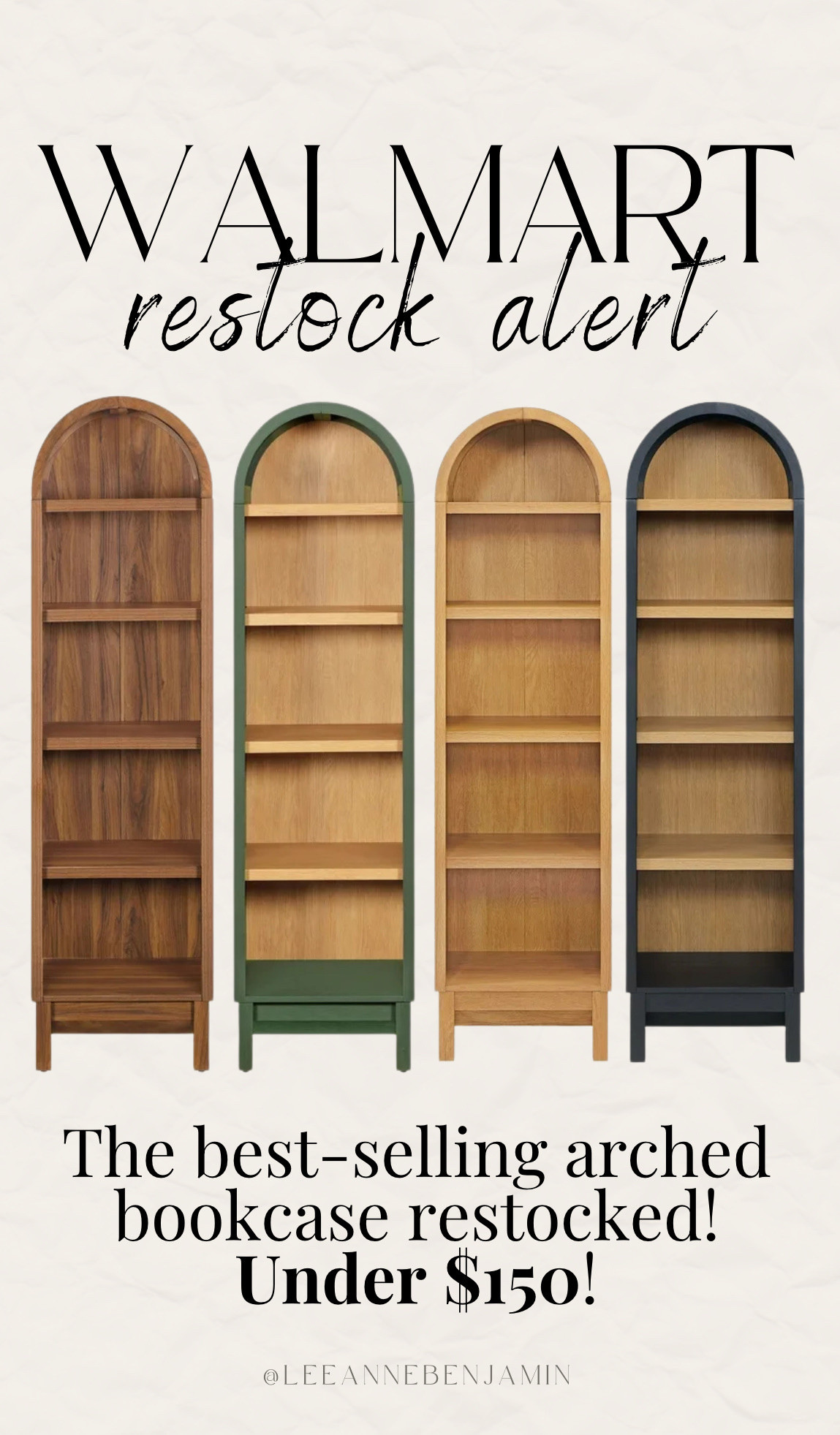 The prettiest bookshelf for under $150! Comes in 4 beautiful wood colors 

#LTKStyleTip #LTKHome