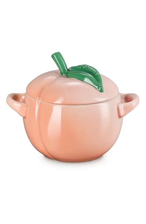 Le Creuset Peach Stoneware Mini Cocotte in Peche at Nordstrom | Nordstrom