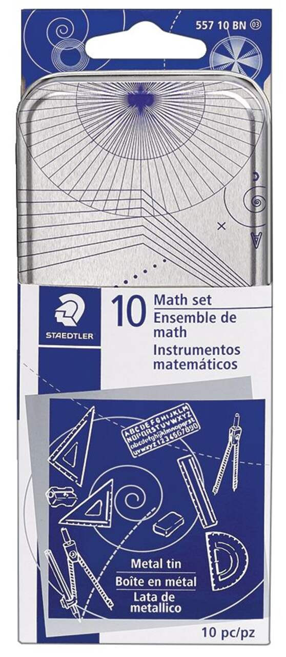Staedtler Xcellence Math Precision Instrument Set, 10-pk | Canadian Tire