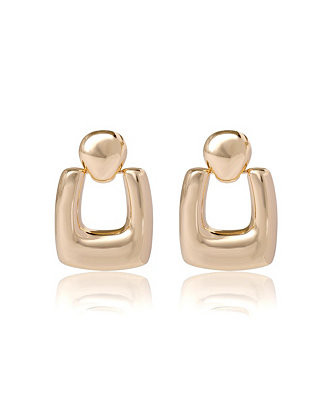 BCBG Retro Rectangle Drop Earrings - Macy's | Macy's