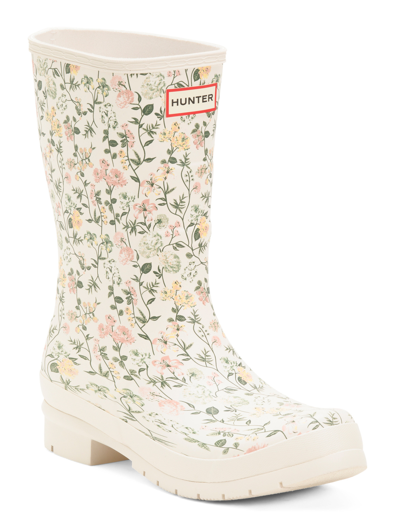 Liberty Mid Rise Floral Printed Rain Boots | TJ Maxx