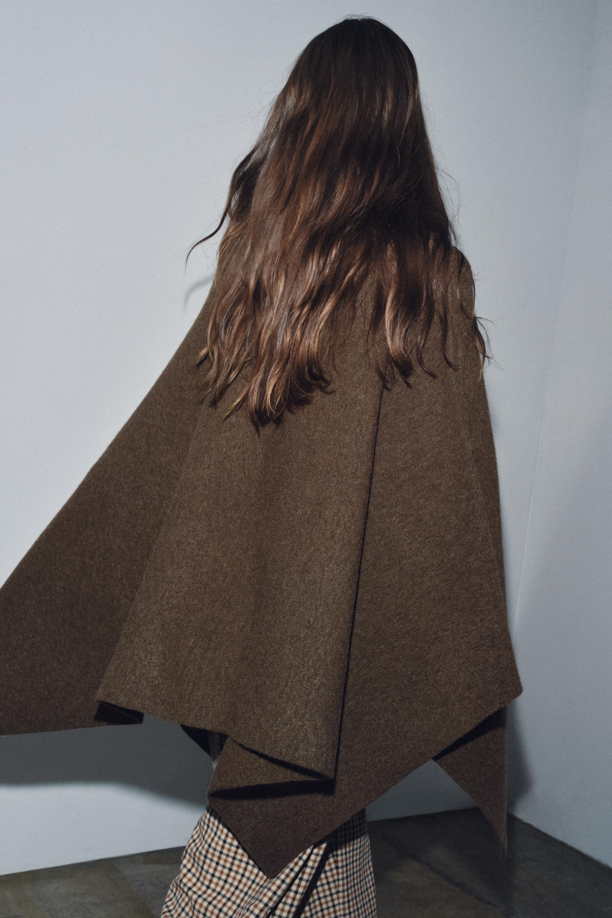 KNIT CAPE | Zara US