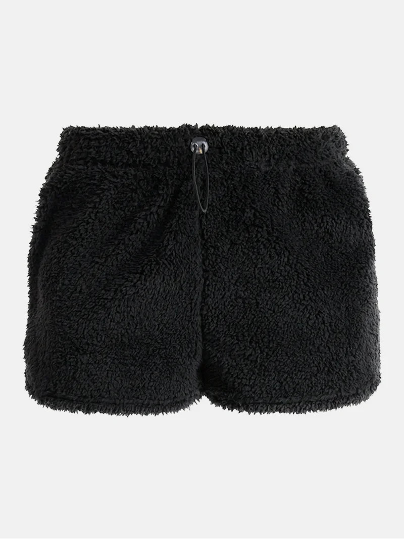 No Boundaries Plush Bungee Cord Shorts, Women's | Walmart (US)