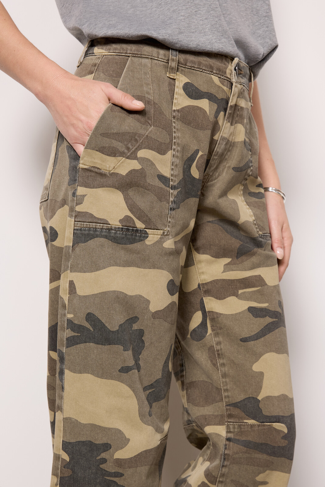Kaya Camo Wide Leg | Evereve