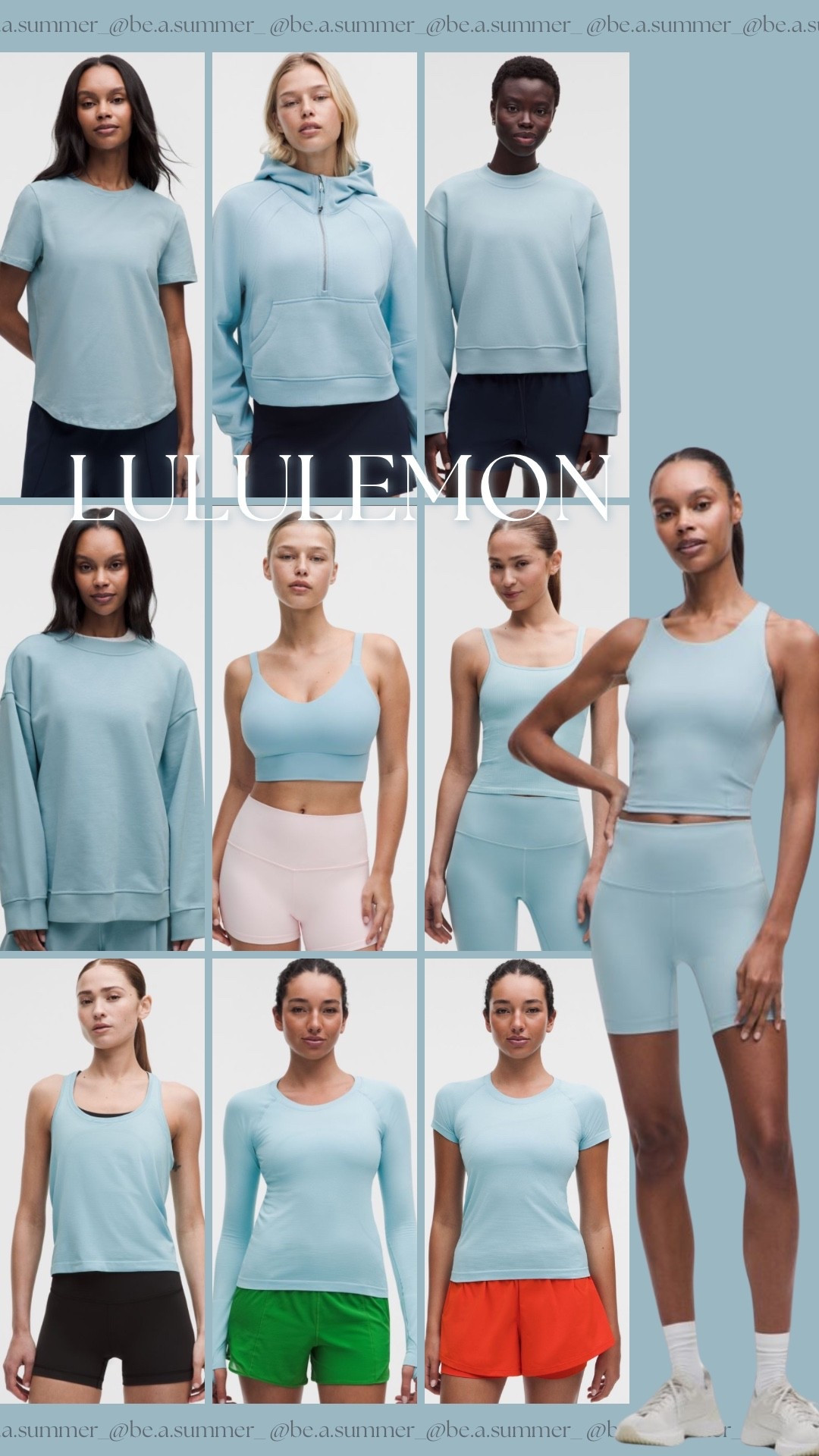NEW COLOR @lululemon - Seafoam! 🌊🐬🐳🩵

Should work for all color analysis summers! ☀️

#LTKfitnessgoals #LTKgrwm #LTKootd