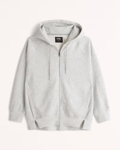 YPB neoKNIT Legging-Friendly Full-Zip Hoodie | Abercrombie & Fitch (US)