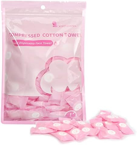 Classycoo Compressed Towel 100 PCS Mini Tablets Disposable Portable Face Towel Cotton Coin Tissue... | Amazon (US)