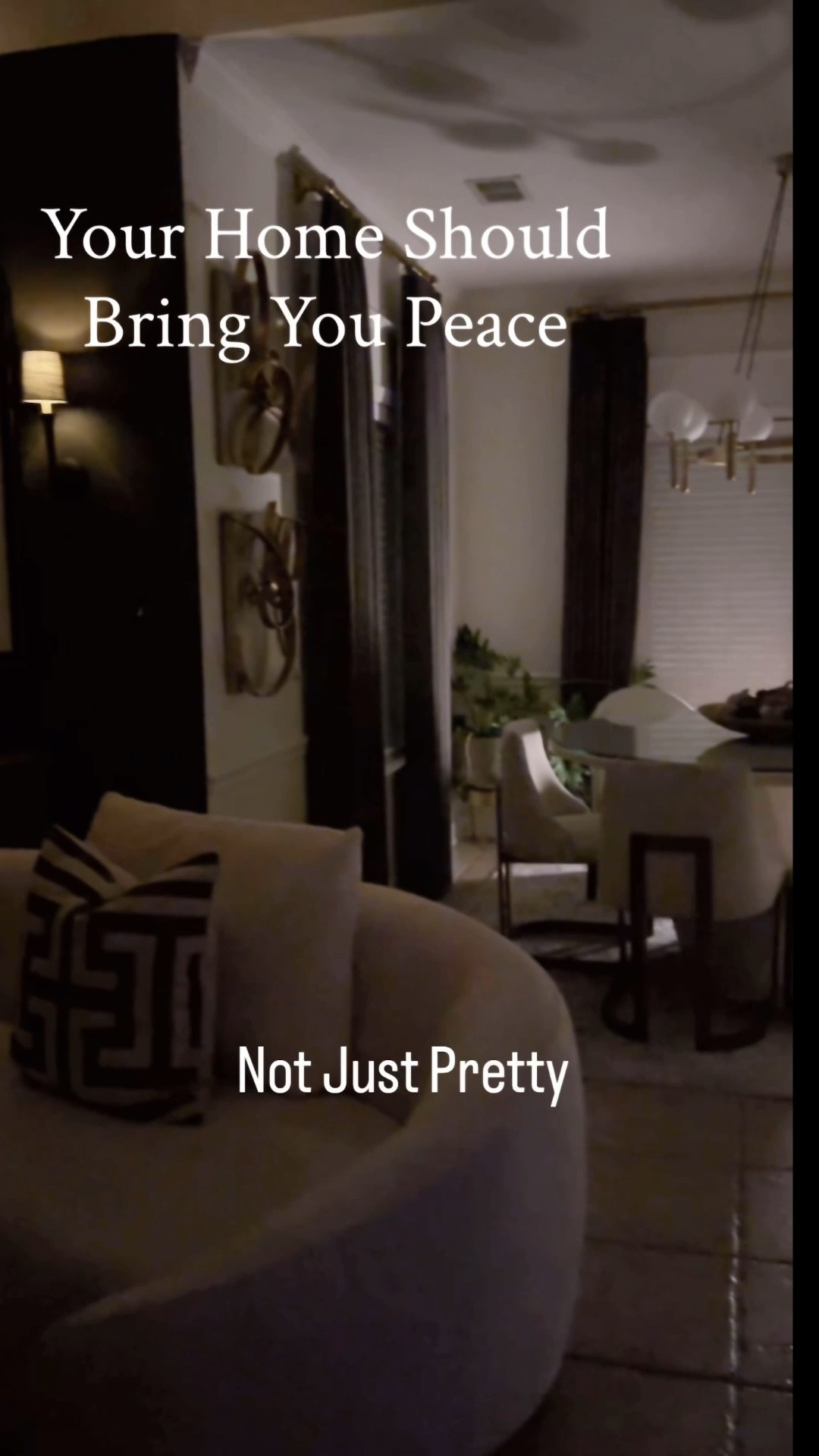 Your home should be your peace
#uniquedbysherita

#LTKHome #LTKSeasonal