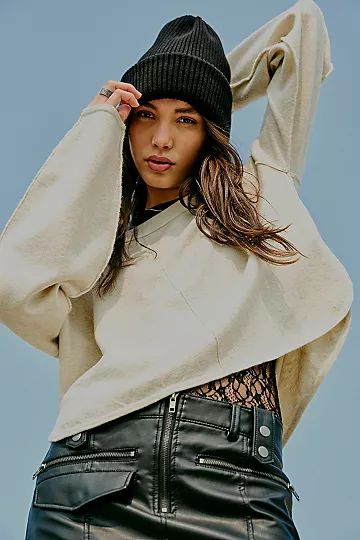 Super Slouch Rib Beanie | Free People (Global - UK&FR Excluded)