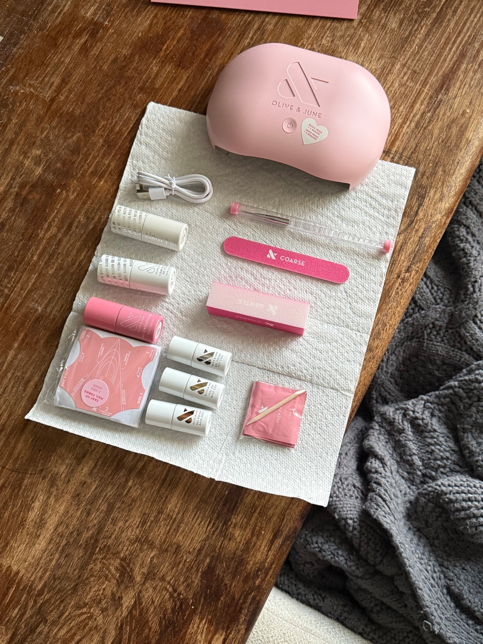 Love this home mani system with the builder gel from Olive and June!  It makes it so easy for a Mother / daughter date and she’s gotten good at doing her own nails which saves us $$$!  

#LTKdayinmylife #LTKBeauty #LTKmomlife